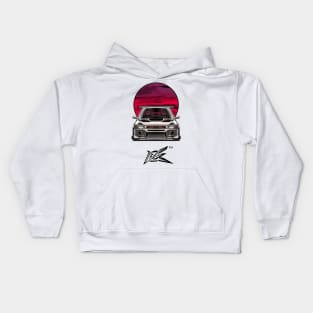 SUBARU IMPREZA WRX GC8 BUGEYE gold chrome Kids Hoodie